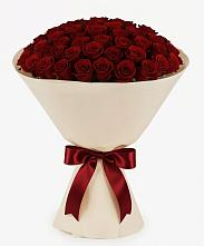 Букет 101 Бордовая роза Блэк Бакарра #REPLACE_PRED# Лесные Поляны
