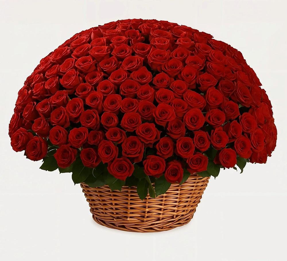 Премиум букет из: Розы в Лесные Поляны