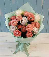 Букет цветов из:  Розы #REPLACE_PRED# Лесные Поляны