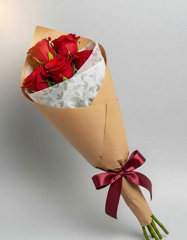 Букет цветов из: Розы в Лесные Поляны