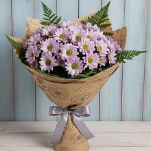 Букет цветов из:  Хризантемы в Лесные Поляны