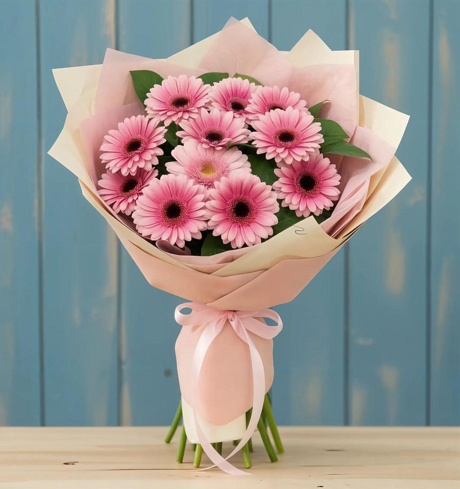 Букет цветов из: Герберы в Лесные Поляны