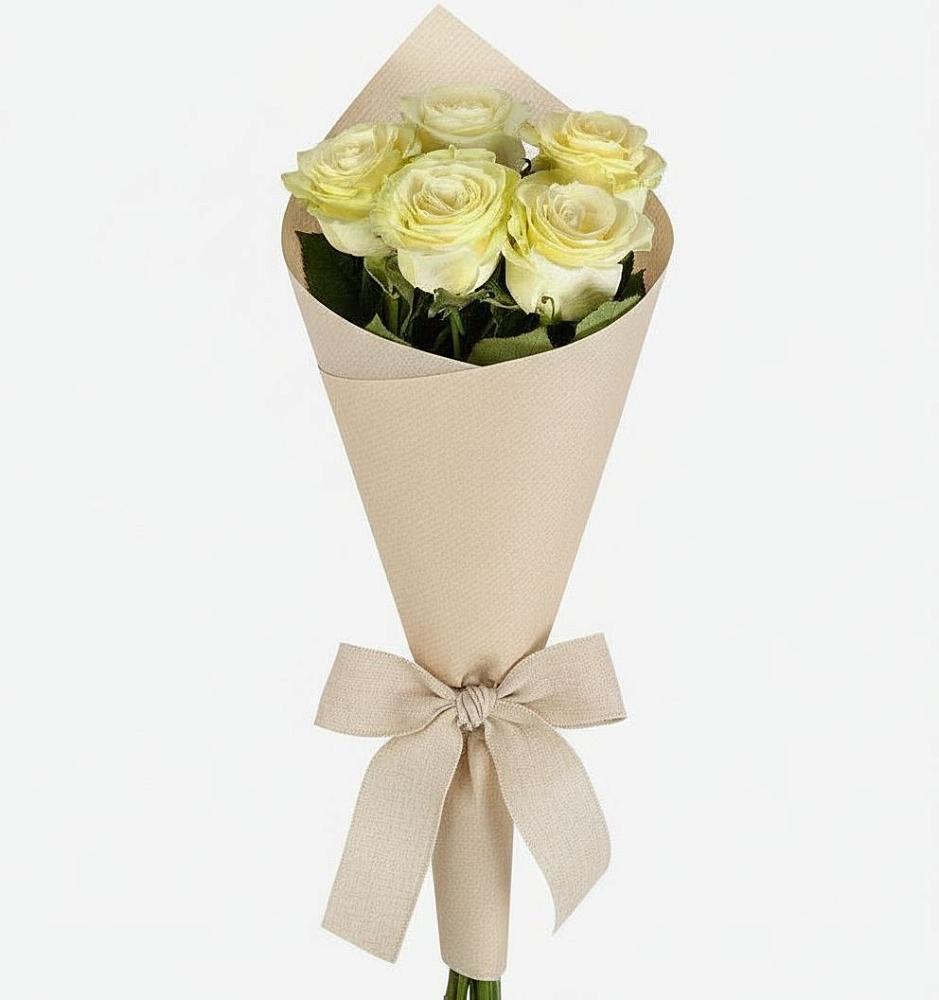 Букет цветов из: Розы в Лесные Поляны