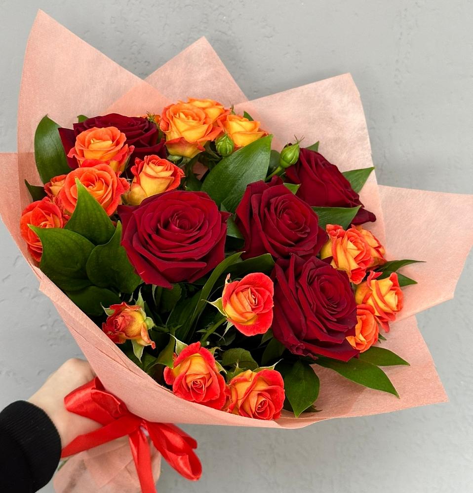 Букет Любовь и восторг в Лесные Поляны