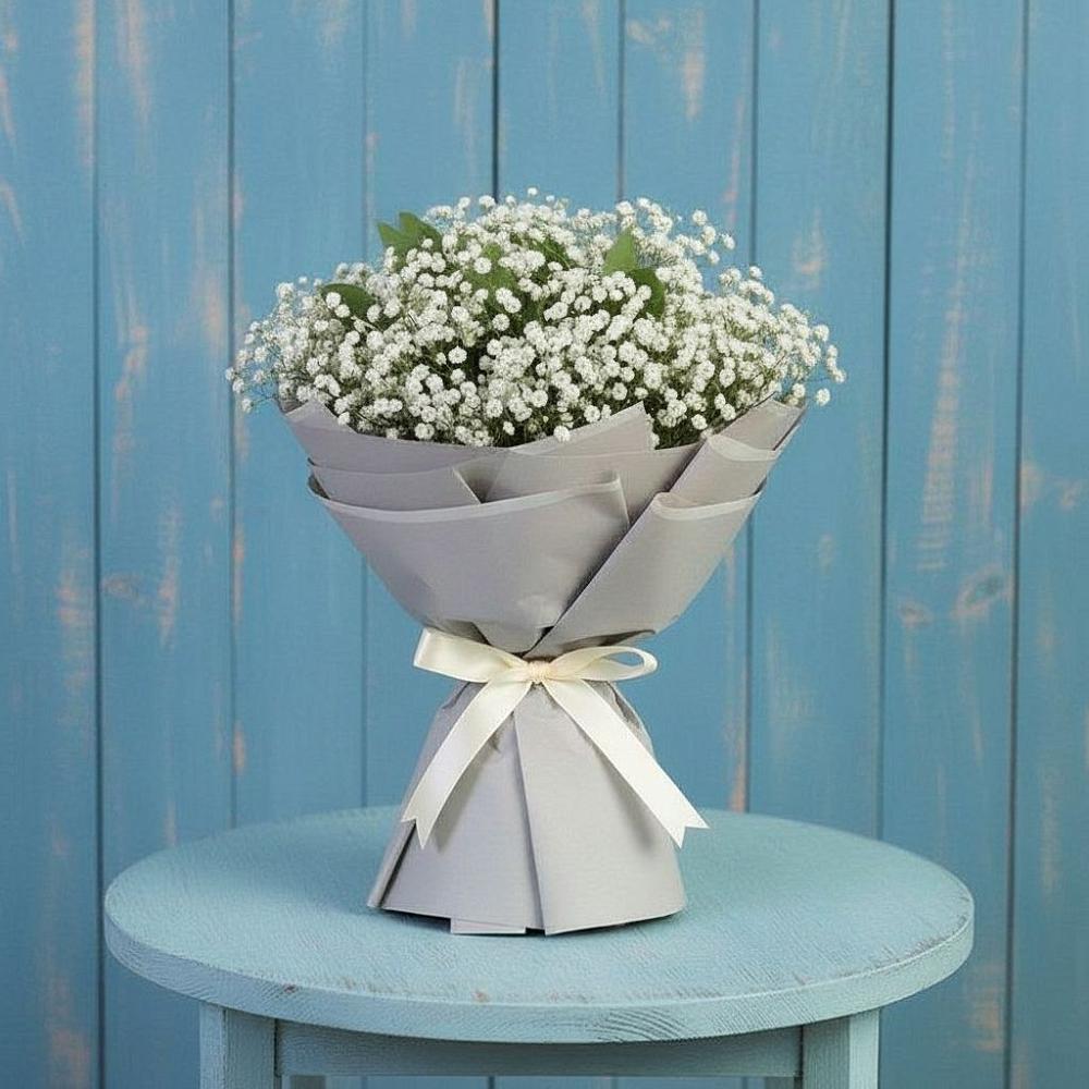 Букет цветов из: Гипсофила в Лесные Поляны