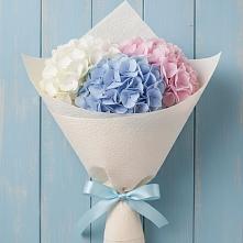 Букет цветов из:  Гортензия в Лесные Поляны