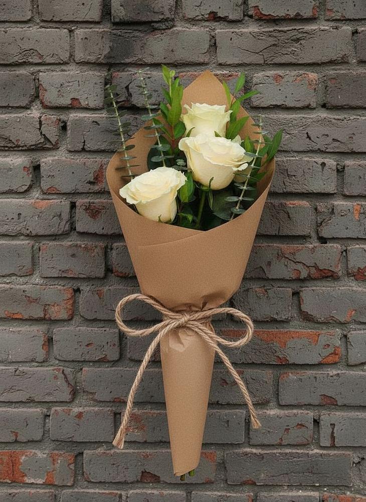 Букет цветов из: Розы в Лесные Поляны