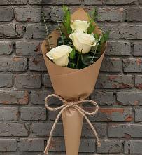 Букет цветов из:  Розы в Лесные Поляны