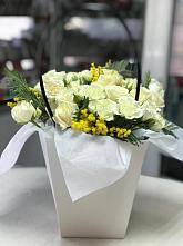 Цветочная композиция из Розы  в Лесные Поляны
