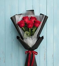 Букет цветов из:  Розы #REPLACE_PRED# Лесные Поляны