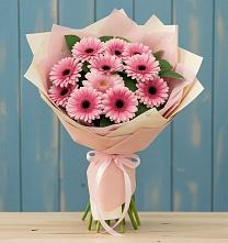 Букет цветов из:  Герберы в Лесные Поляны