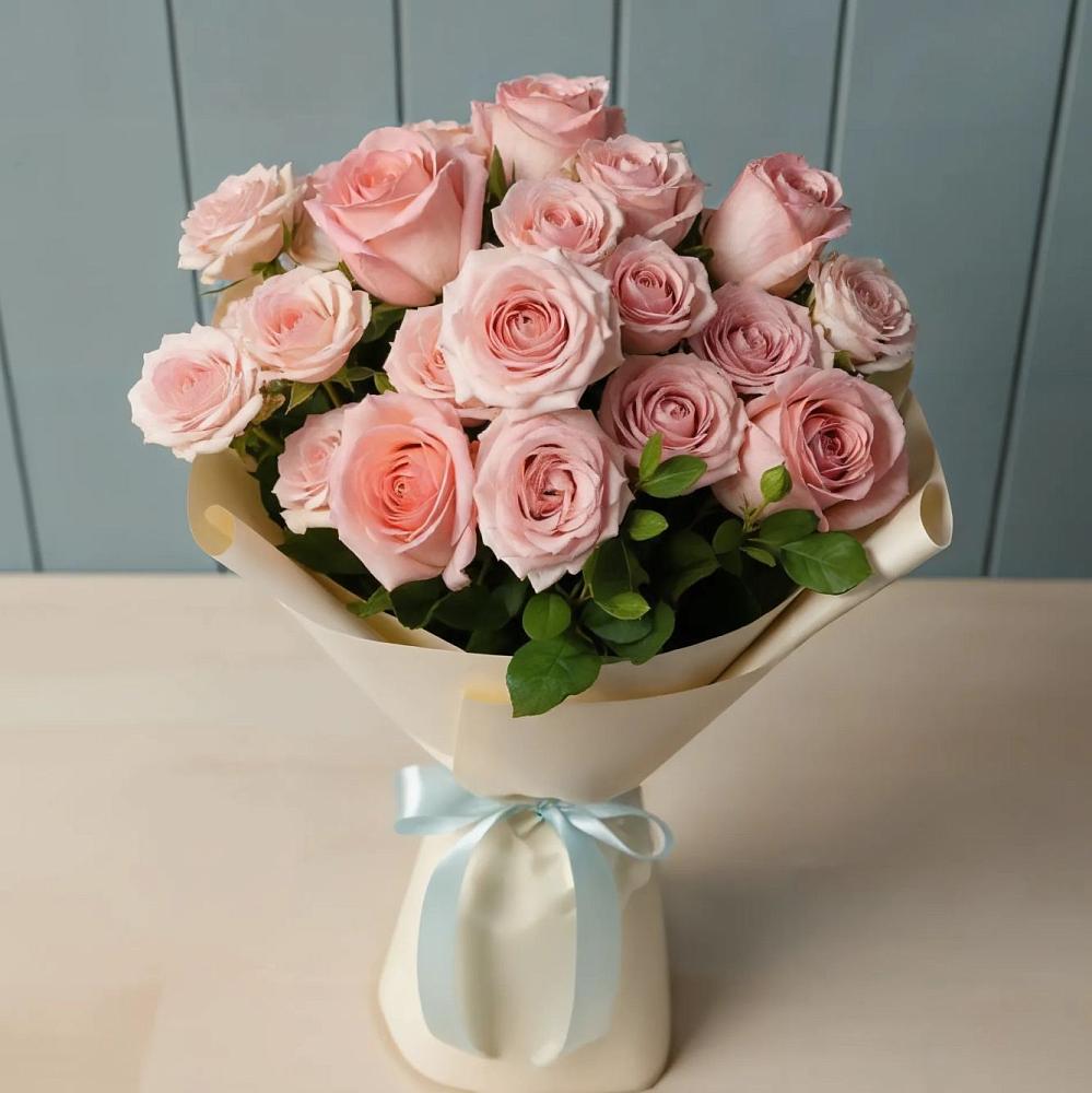 Букет Розовый шарм в Лесные Поляны