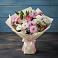 Букет цветов из: Хризантемы, Альстромерии и Розы в Лесные Поляны